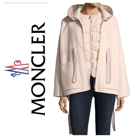 New Moncler Anglesite Hooded Jacket Pastel Pink S5 - Picture 5 of 8